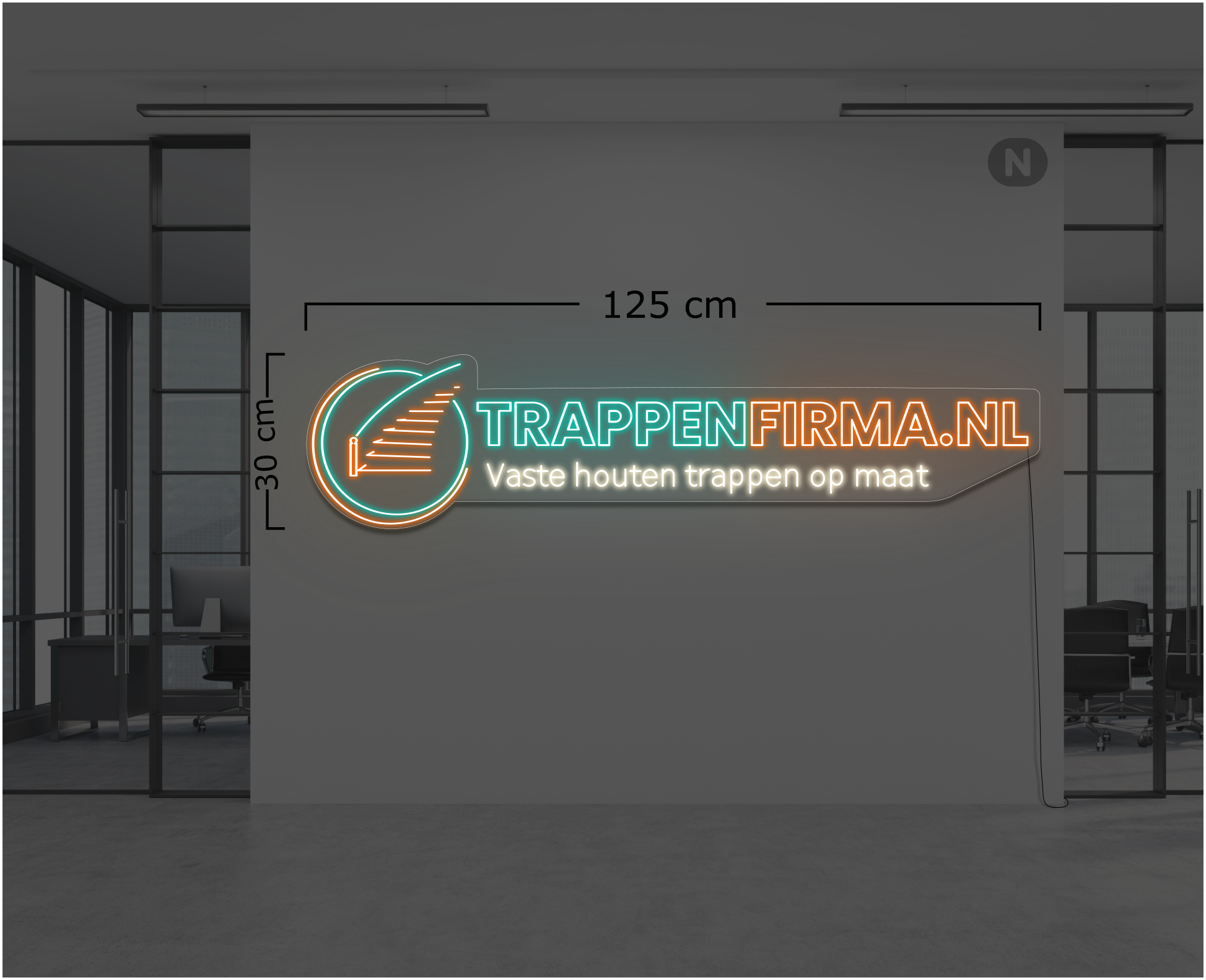 Trappen x Neonsfeer