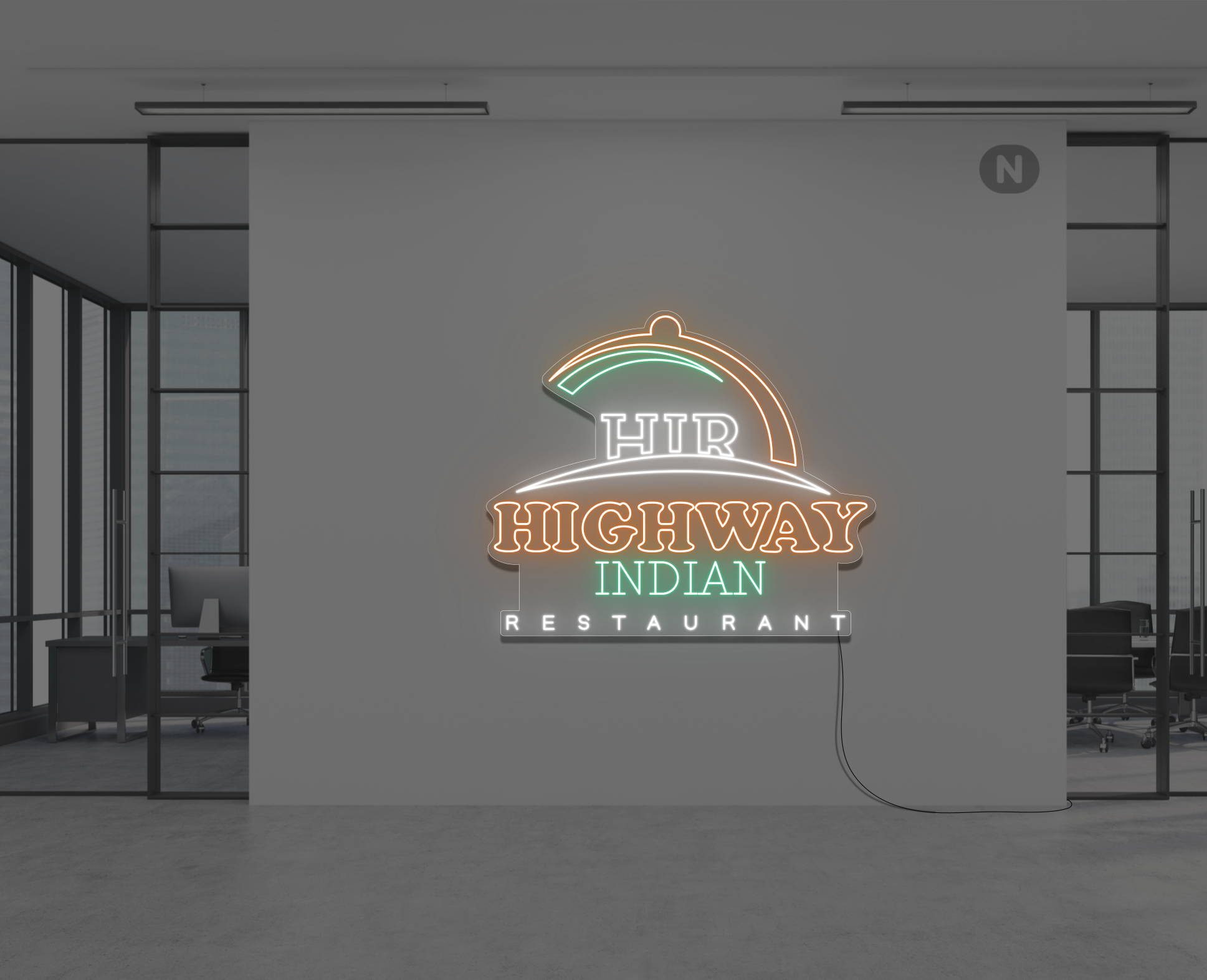 Highwayrestaurant x Neonsfeer