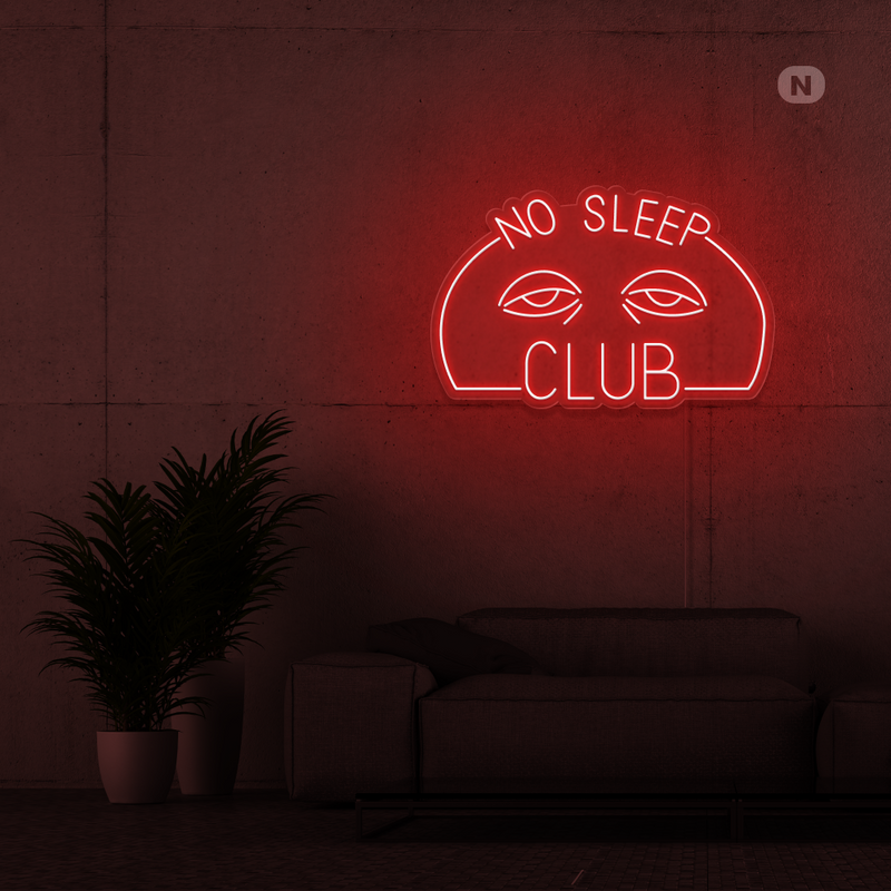 Neon Verlichting No Sleep Club