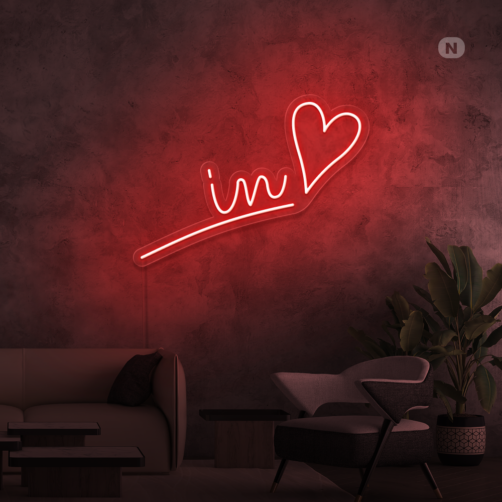 Neon Verlichting In Love