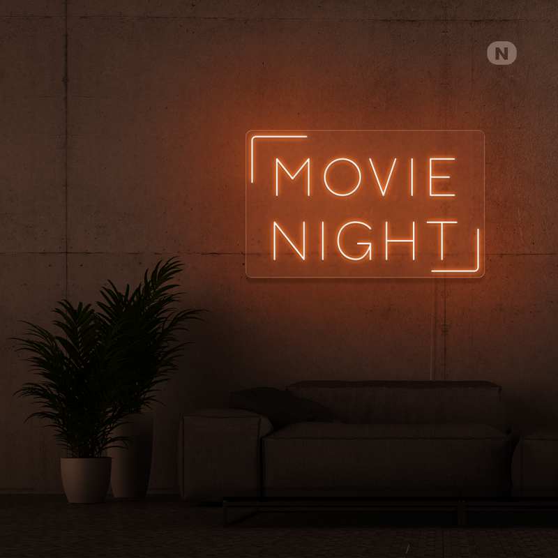 Neon verlichting Movie Night