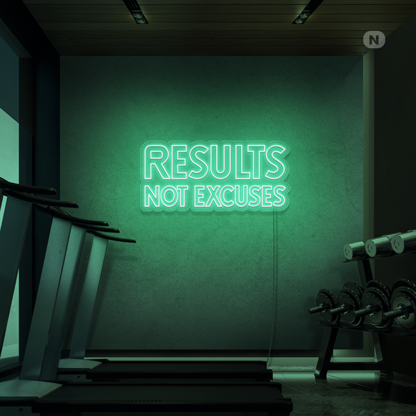 Neon Verlichting Results not excuses