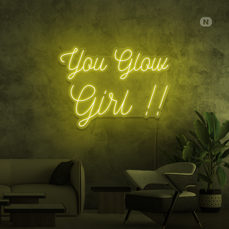 Neon Verlichting You Glow Girl