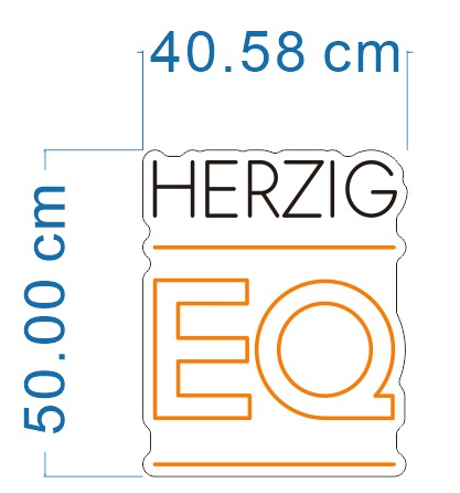 Logo Isabella Herzig [Dutch Orange] + [Warm White]