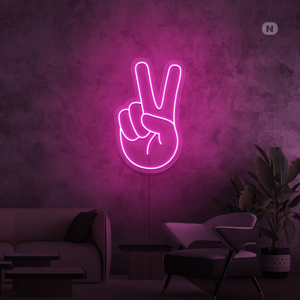 Neon Verlichting Peace