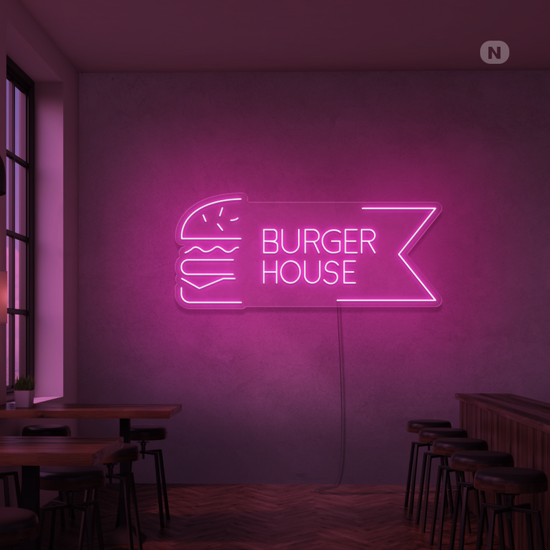 Neon Verlichting Burger House