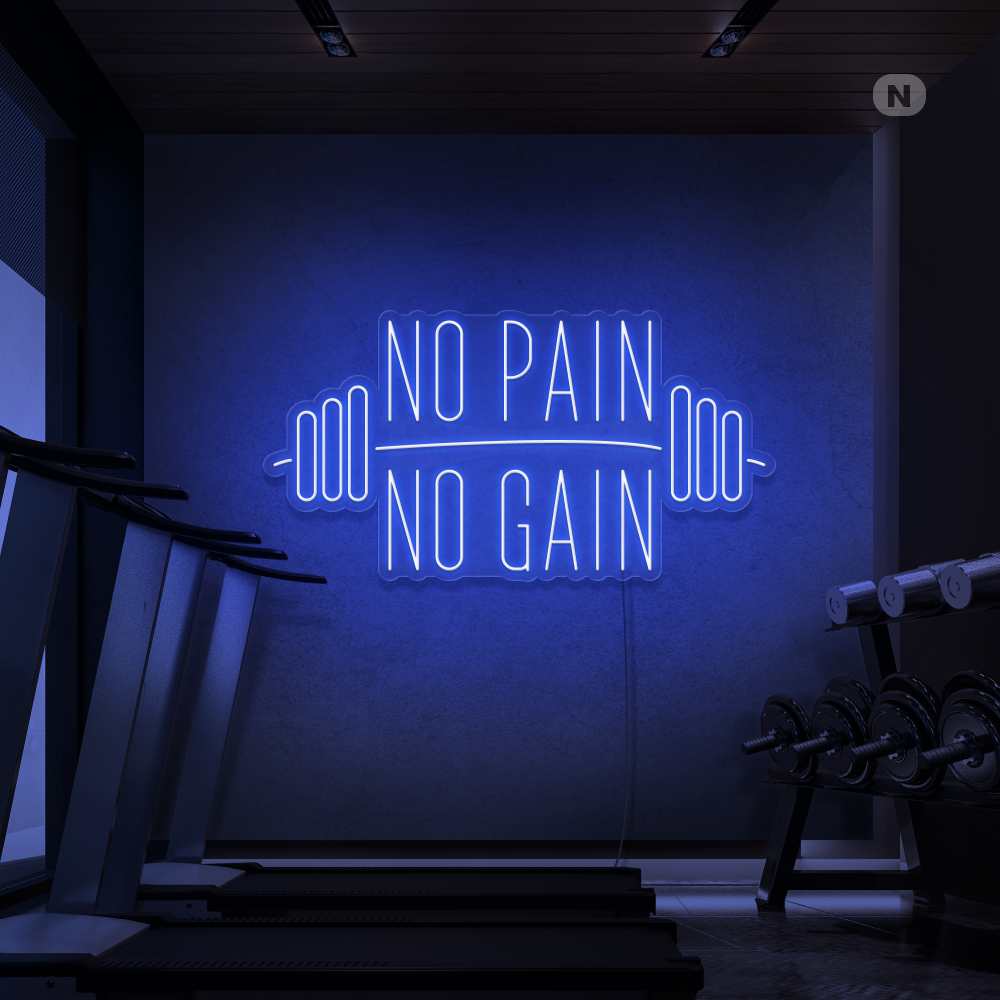 Neon Verlichting No Pain No Gain