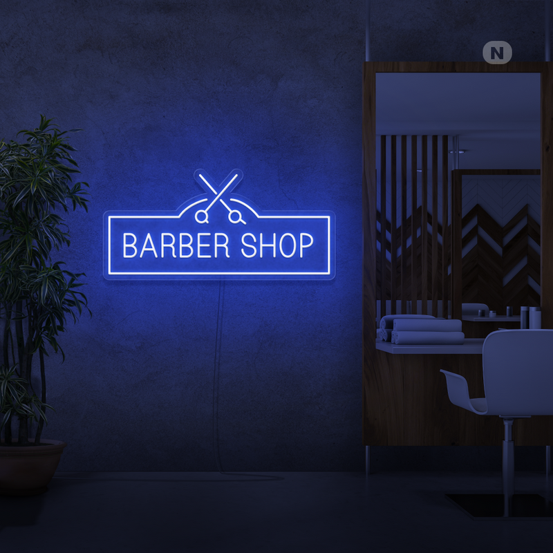 Neon Verlichting Barber Shop