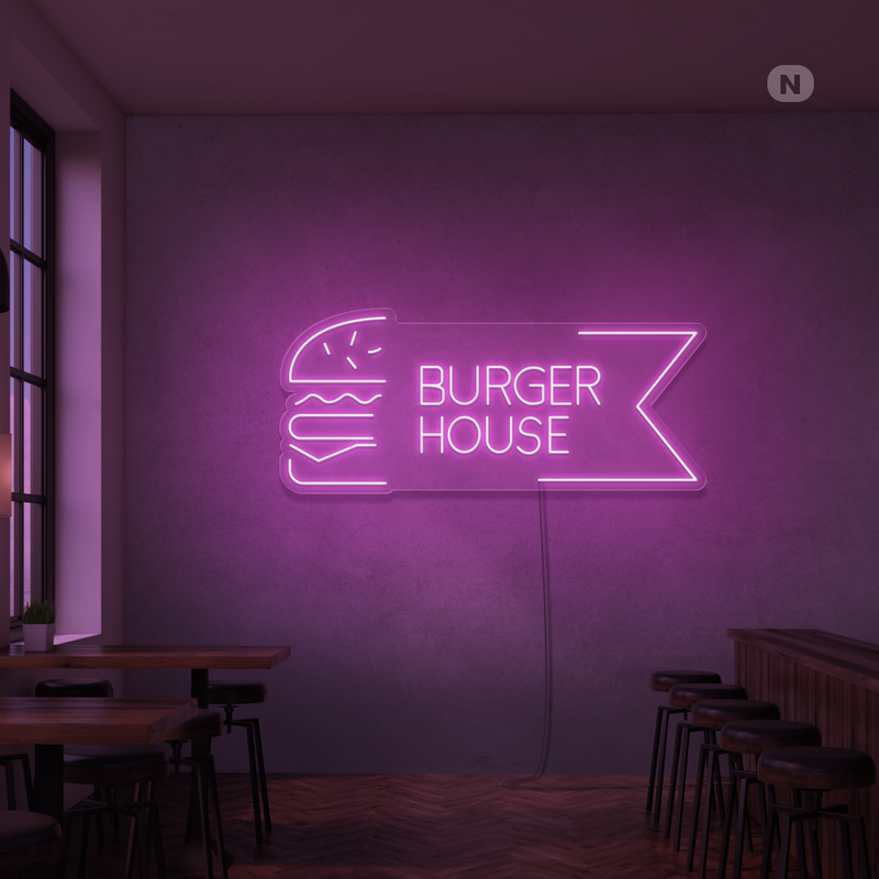 Neon Verlichting Burger House