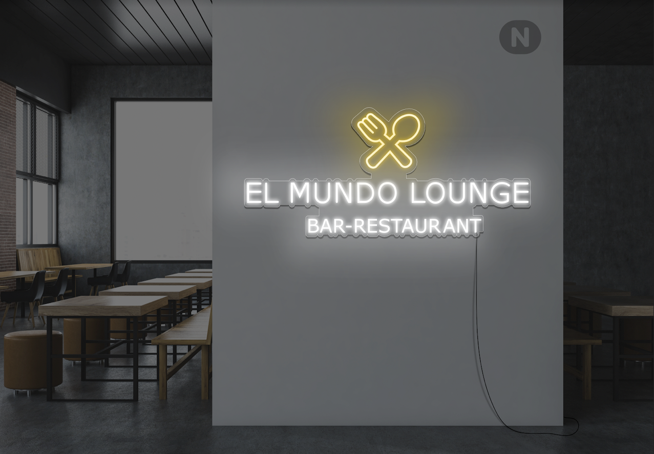 El mundo lounge x Neonsfeer