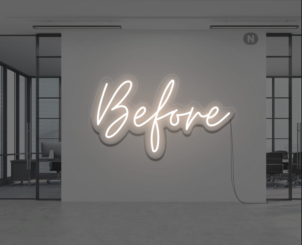 Vera 2x50cm Neon Before & After Warm White