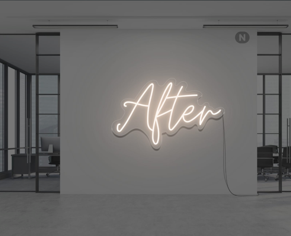 Vera 2x50cm Neon Before & After Warm White