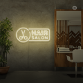Neon Verlichting Hair Salon
