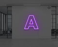 neon-letter-a-paars