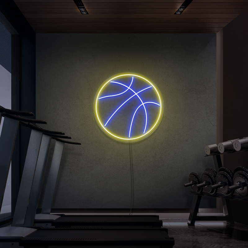 Neon Verlichting Basketbal