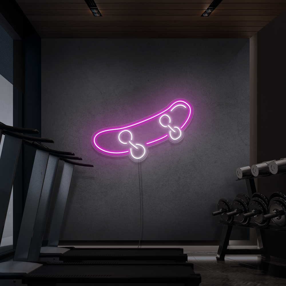 Neon Verlichting Skateboard